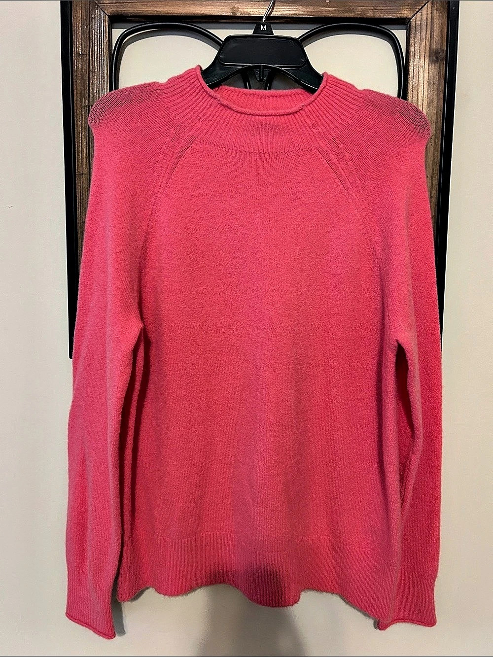 J.Crew Neck Sweater in Pink